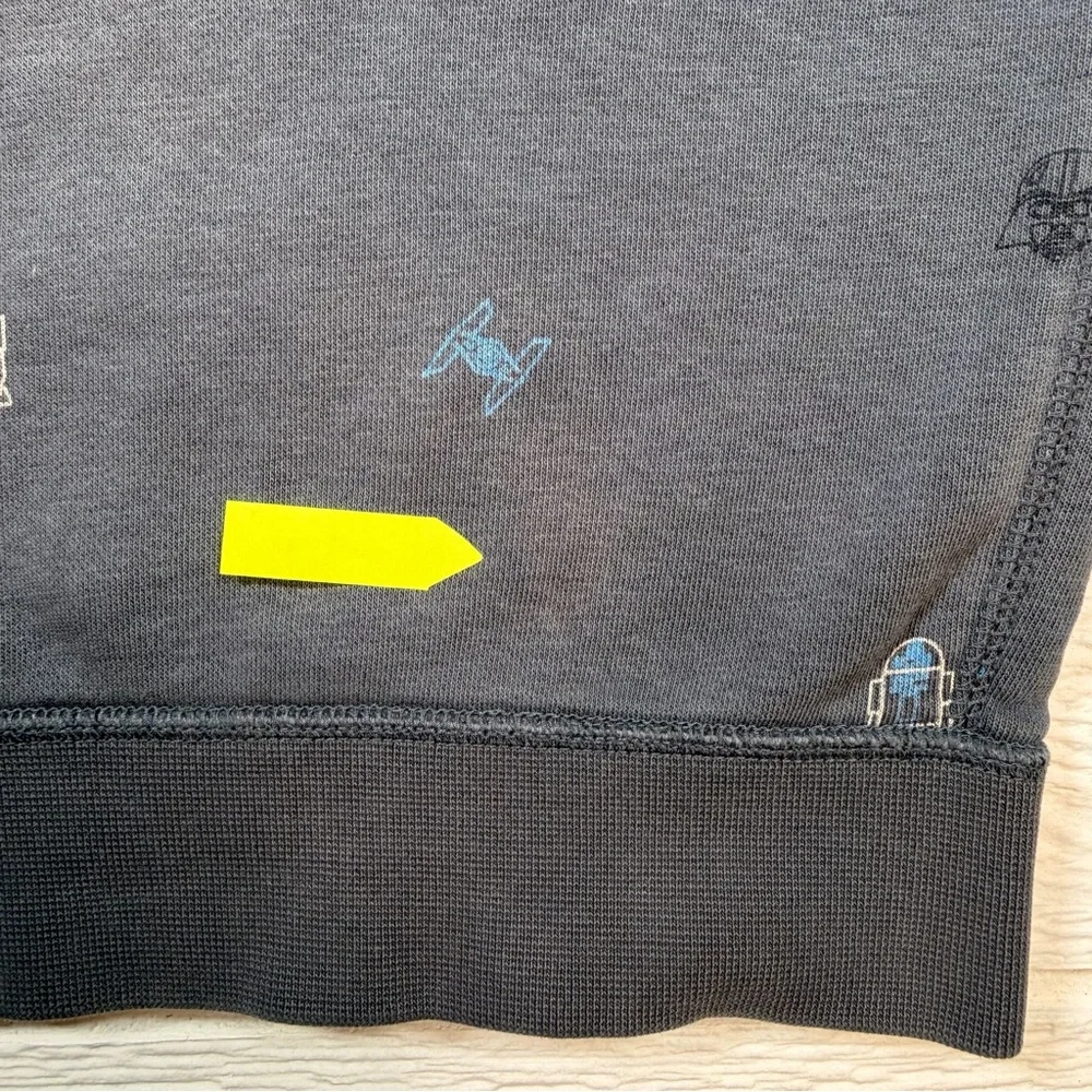 GAP x Star Wars Kids Boys Sweatshirt Blue Youth Crewneck Large (10/11)